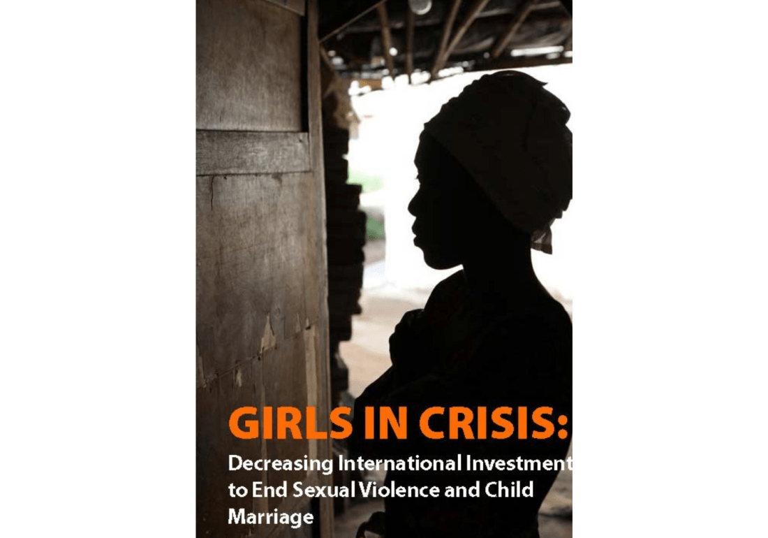 Portada informe 'Girls in crisis'