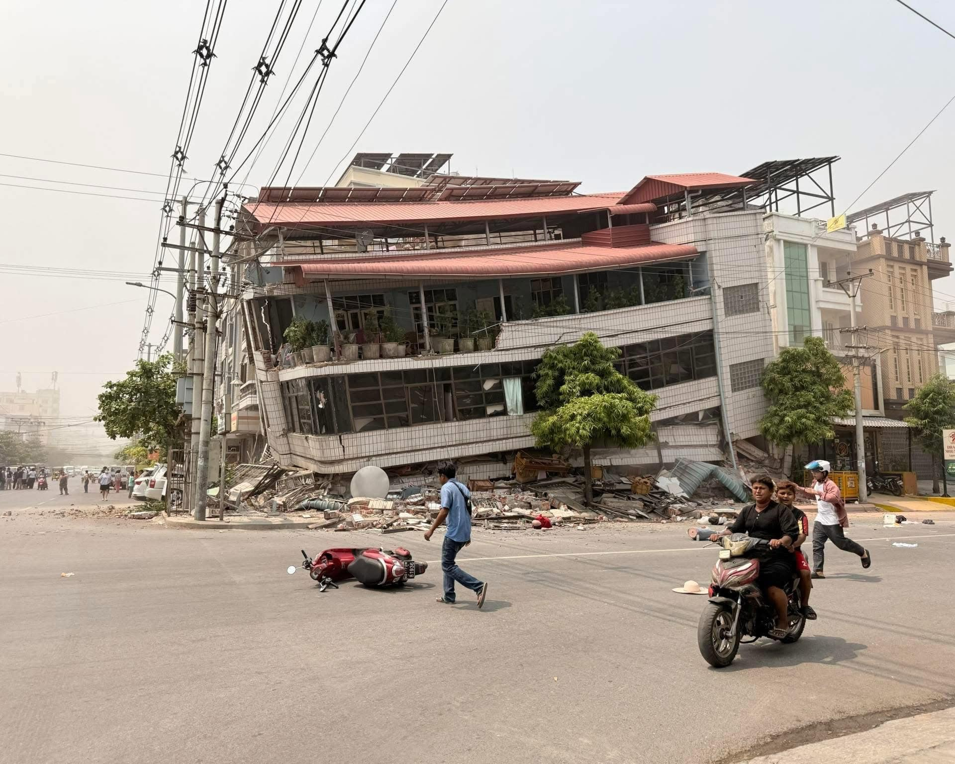 Terremoto en Myanmar