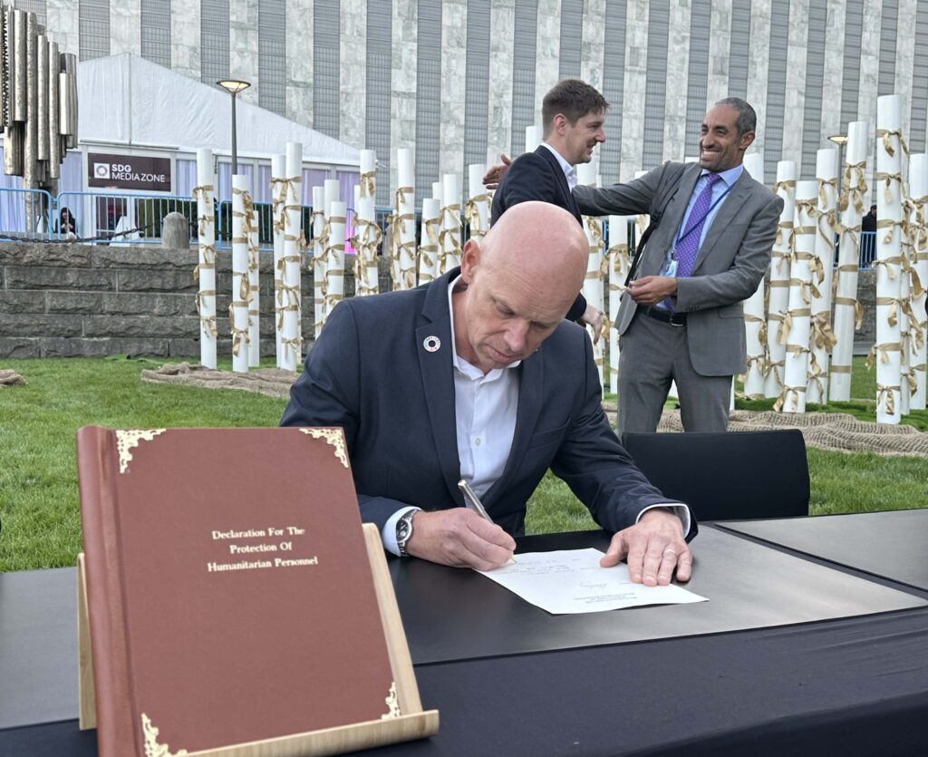 Declaración para la Protección del Personal Humanitario